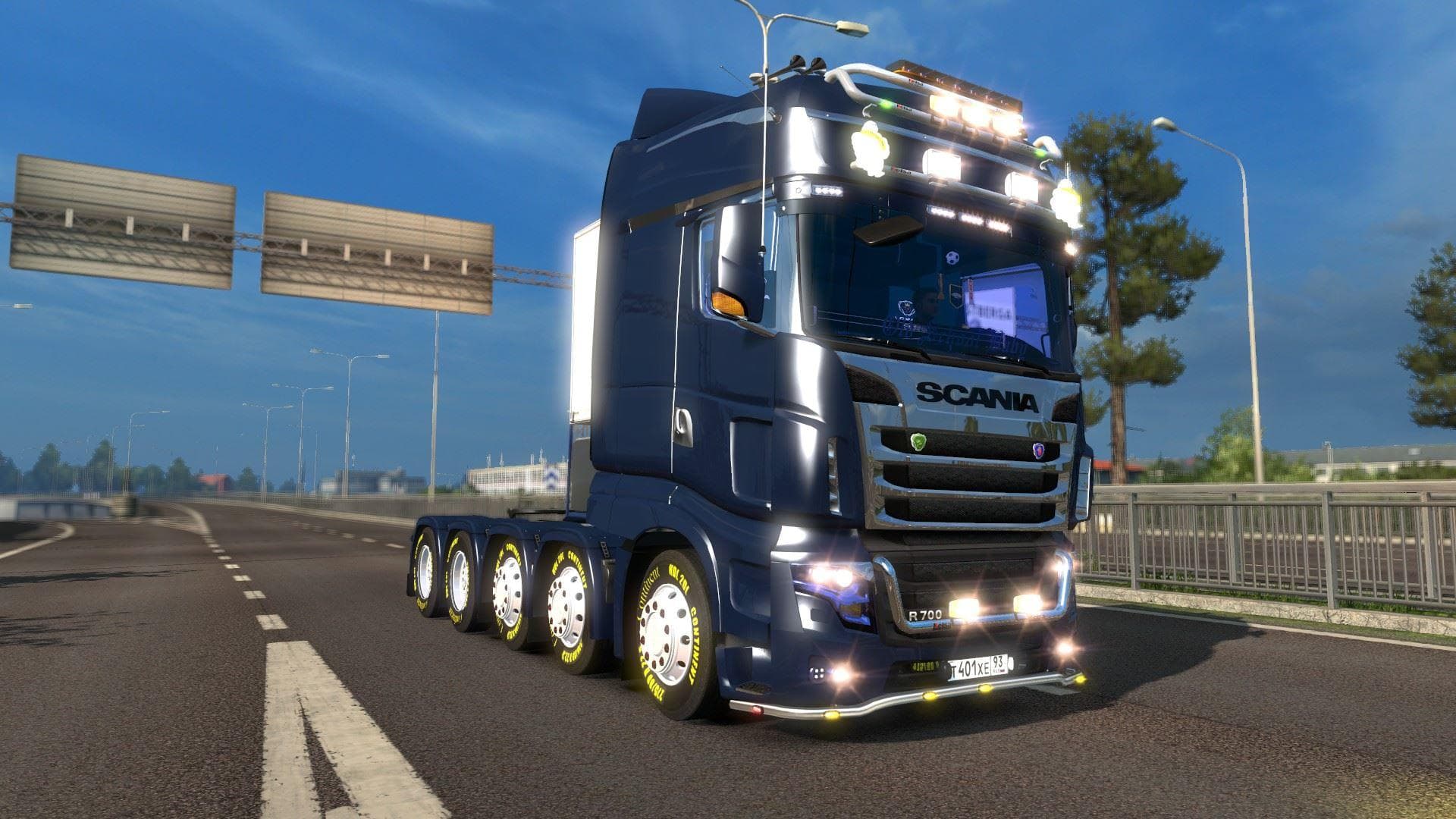 SCANIA R700 NEW 1.21.1.4 – Parts mod for Euro Truck Simulator 2