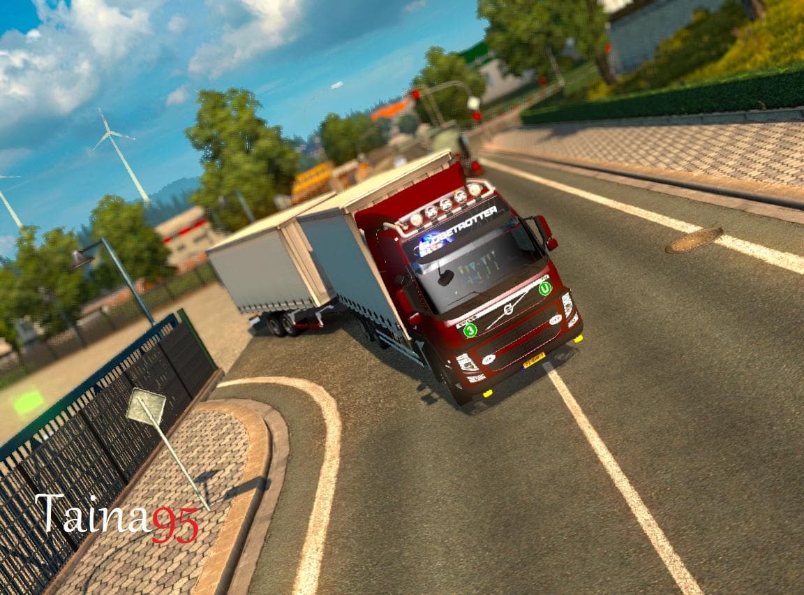 VOLVO FM13 BDF V1.21 – Parts mod for Euro Truck Simulator 2