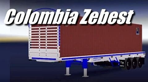 TRAILER PACK COLOMBIA ZEBEST – Trailers mod for Euro Truck Simulator 2