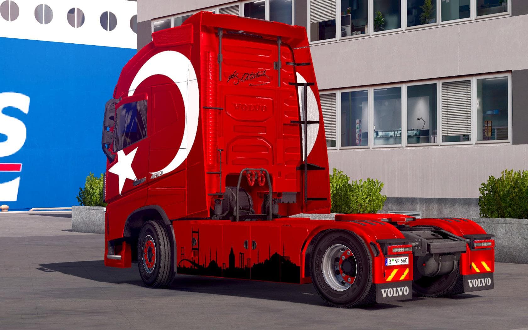 TURKEY SKIN FOR NEW VOLVOS V1 - ETS2 mods download – skins screenshot 2