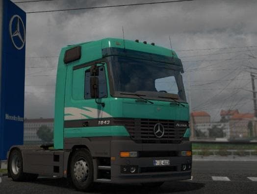 MERCEDES-BENZ ACTROS 1.21.X – Parts mod for Euro Truck Simulator 2