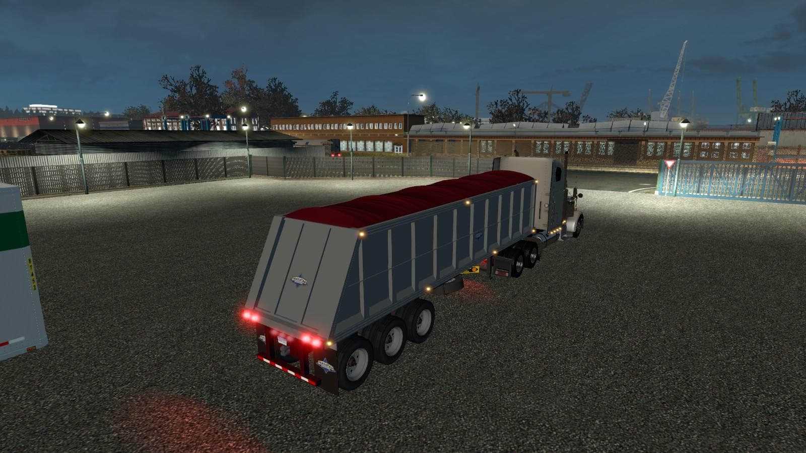 DUMP TRAILER 3 AXLES 1.21.X - ETS2 mods download – trailers screenshot 2