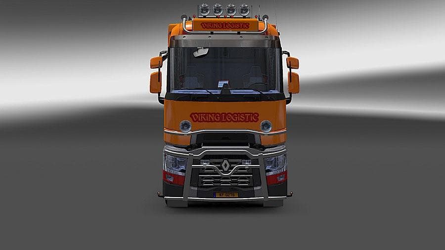 RENAULT T VIKING LOGISTIC SKIN – Skins mod for Euro Truck Simulator 2