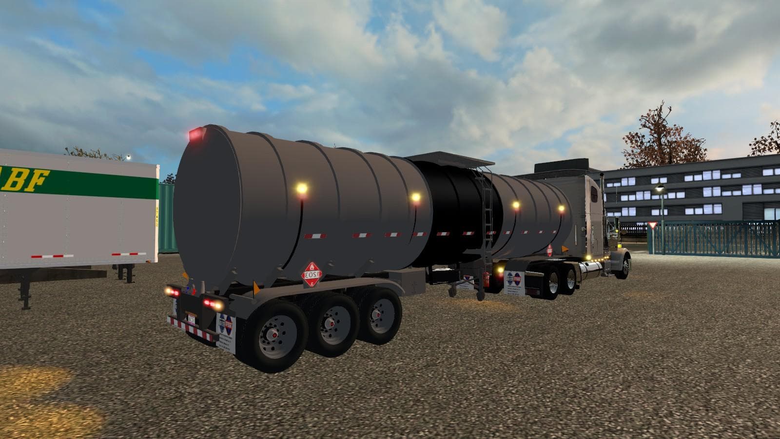 CISTERN 3 AXLE 1.21.X - ETS2 mods download – trailers screenshot 2
