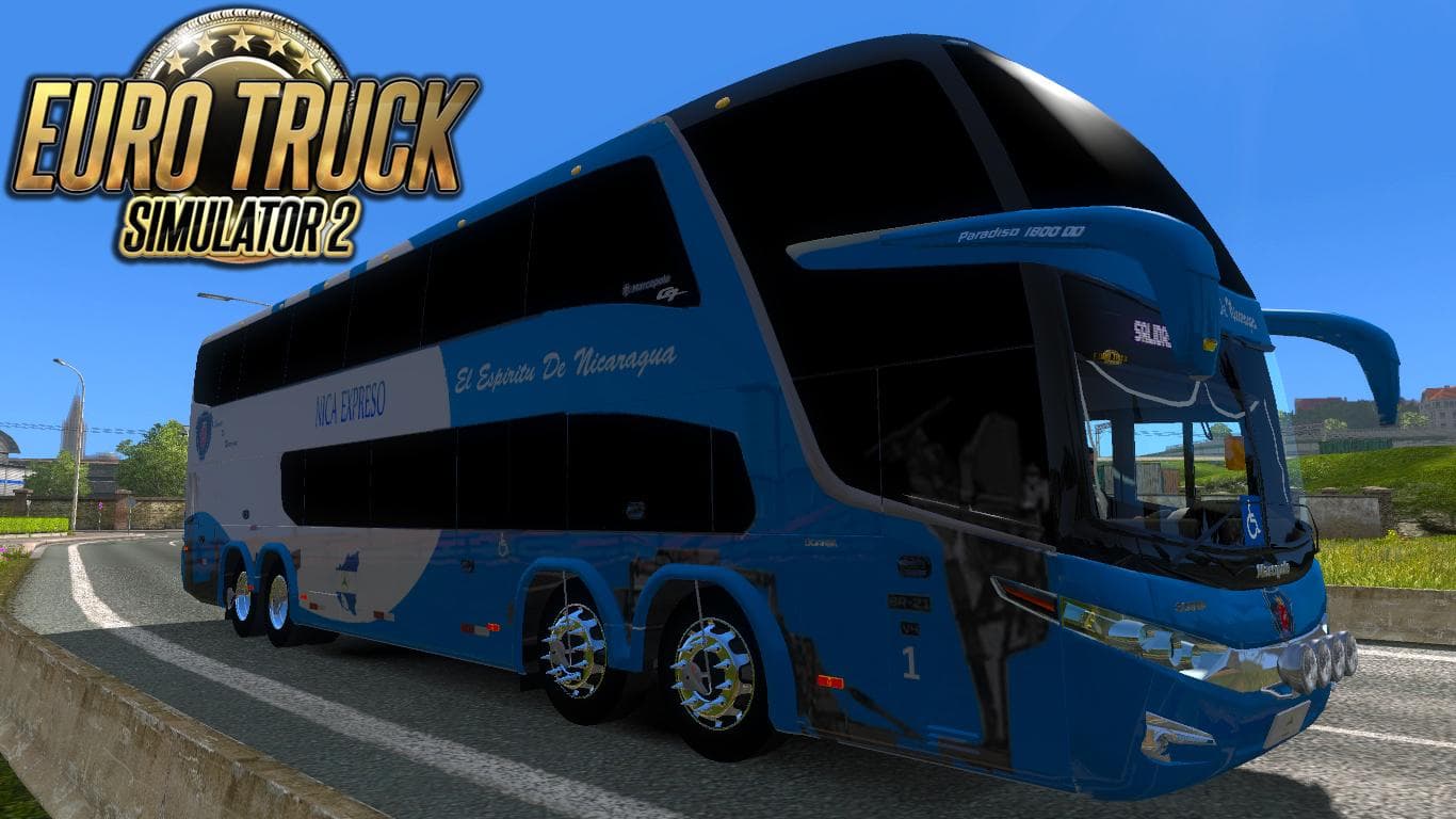 MARCOPOLO PARADISO G7 1800 1.21 – Buses mod for Euro Truck Simulator 2