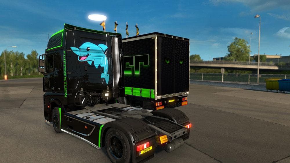 DANISHFLIPPER REPTILE TRAILER - ETS2 mods download – skins screenshot 2
