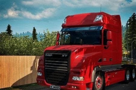 DAF XT + Cab Accesories 1.21 – Parts mod for Euro Truck Simulator 2