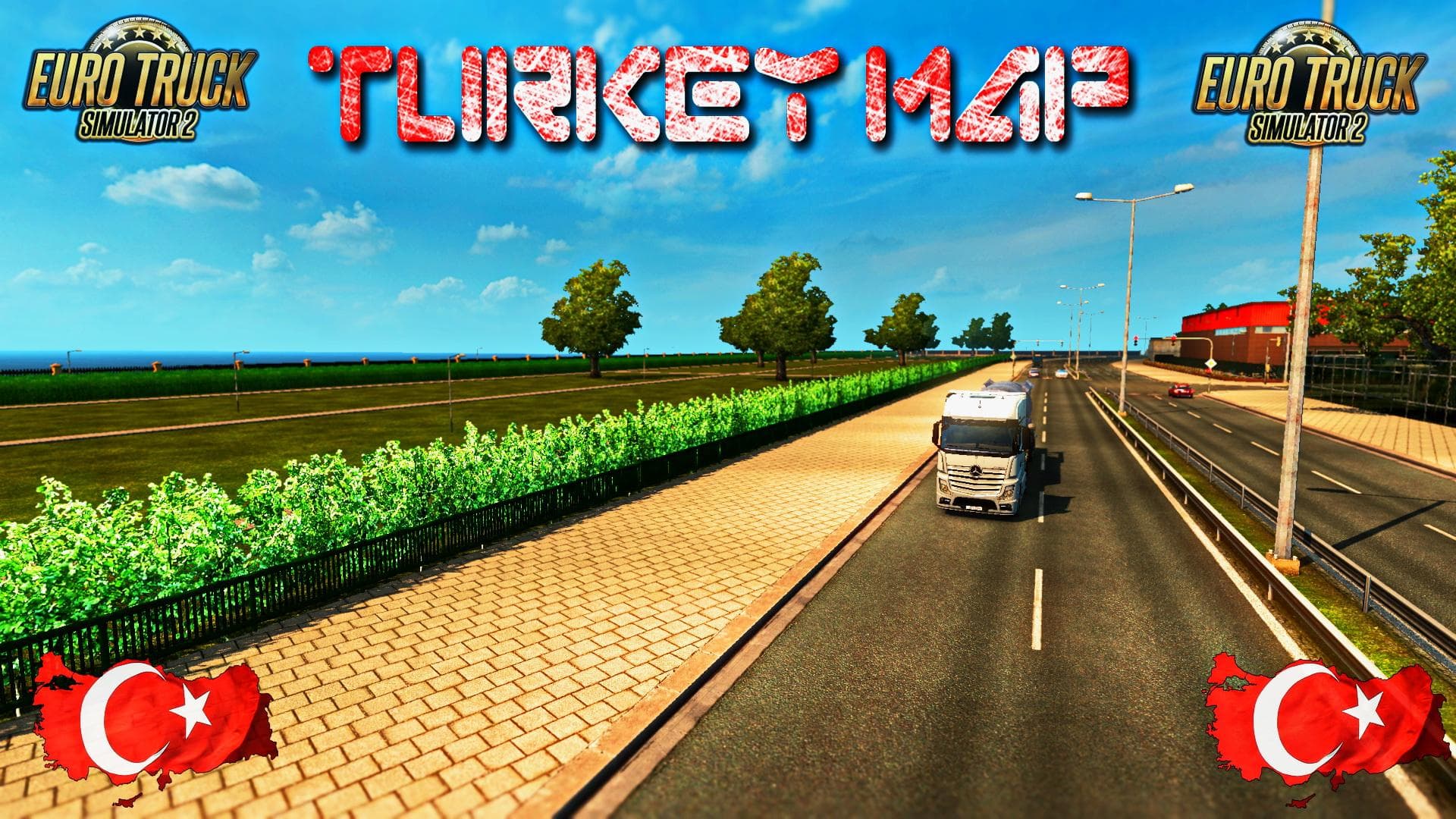 Turkey Map v2.5 – Maps mod for Euro Truck Simulator 2