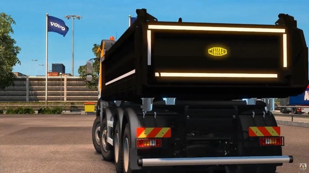 VOLVO FMX MEILLER KIPPER 1.21.Х - ETS2 mods download – parts screenshot 2