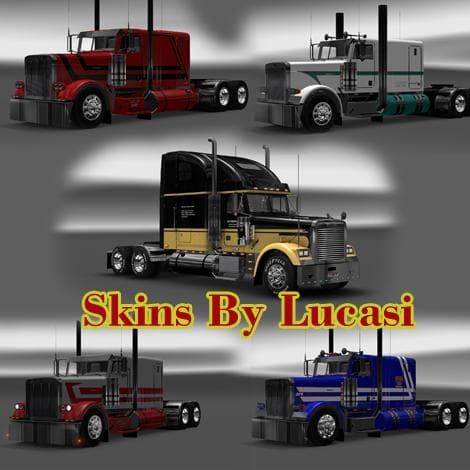 REAL LIVESTOCK HAULER SKINS BY LUCASI AND SKINER – Skins mod for Euro Truck Simulator 2