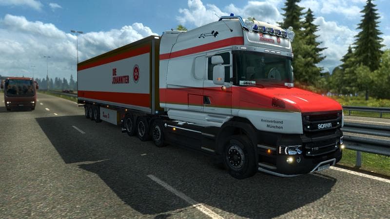 DIE JOHANNITER TRAILER V1.0 – Trailers mod for Euro Truck Simulator 2