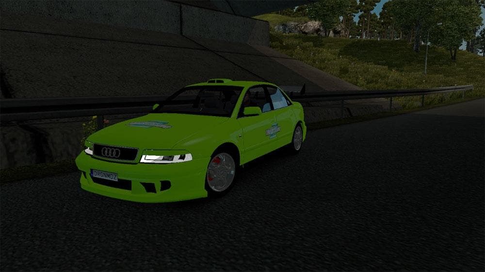 AUDI A4 V0.4 BETA – Parts mod for Euro Truck Simulator 2