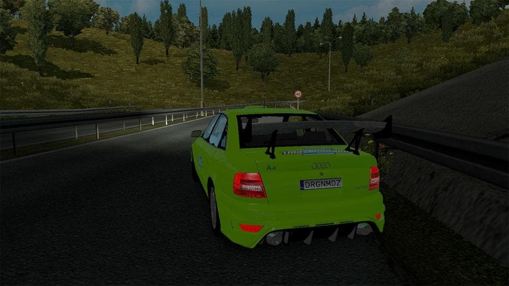 AUDI A4 V0.4 BETA - ETS2 mods download – parts screenshot 2