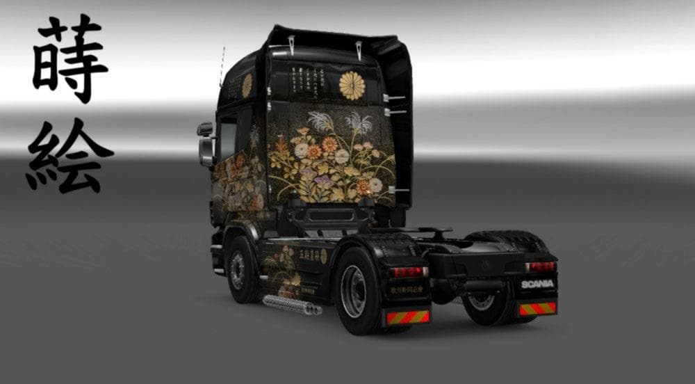 MAKIE SKIN FOR SCANIA R STREAMLINE V0.9 - ETS2 mods download – skins screenshot 2