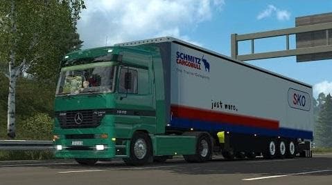ACTROS MP1 V8 & V6 SOUND MOD – Sounds mod for Euro Truck Simulator 2