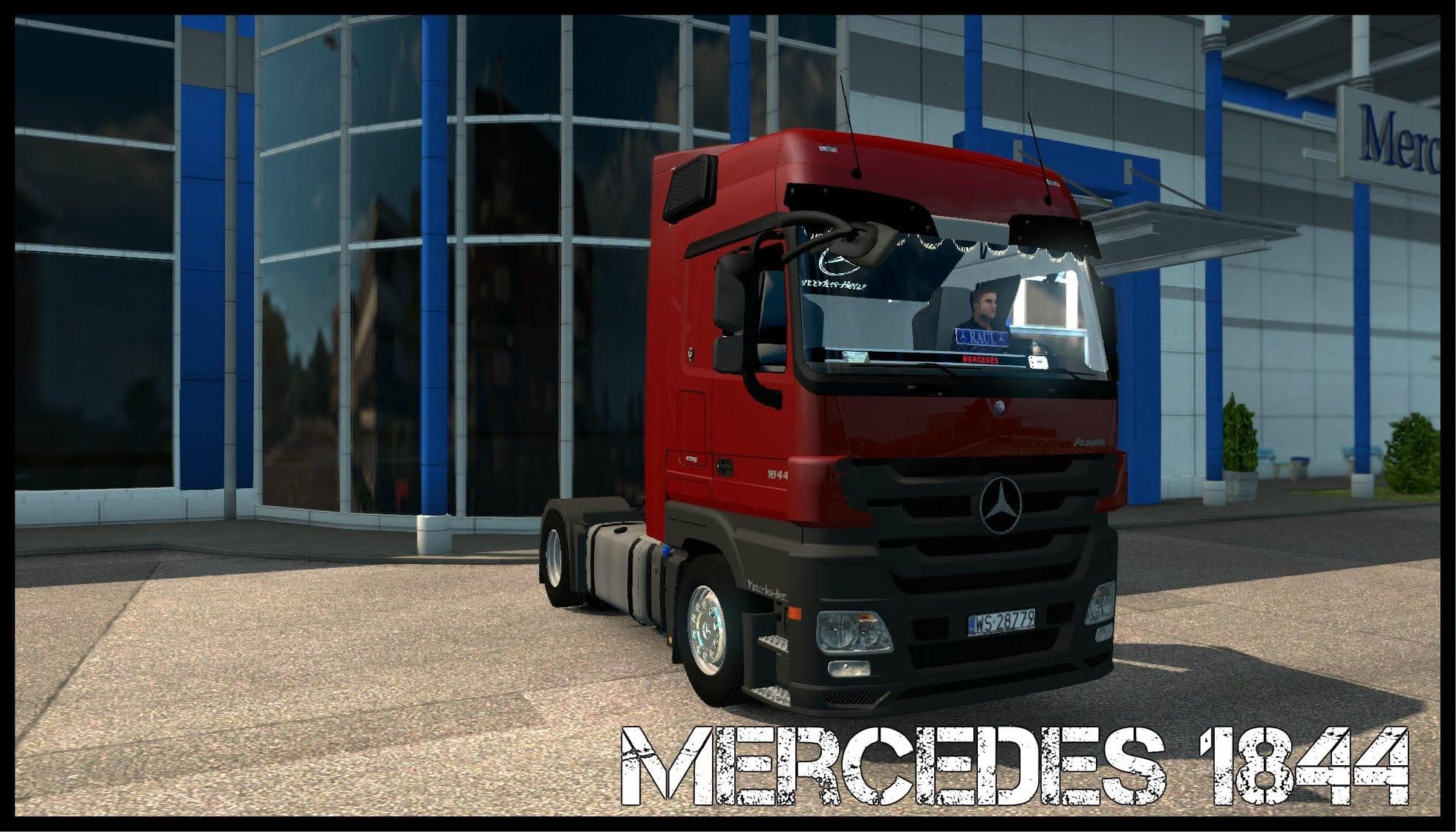 MERCEDES MP3 ACTROS 1844 – Trucks mod for Euro Truck Simulator 2