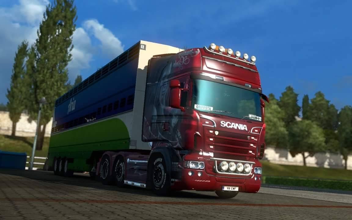 COUNTRY STYLE FOR RJL SCANIA 1.21.X – Skins mod for Euro Truck Simulator 2