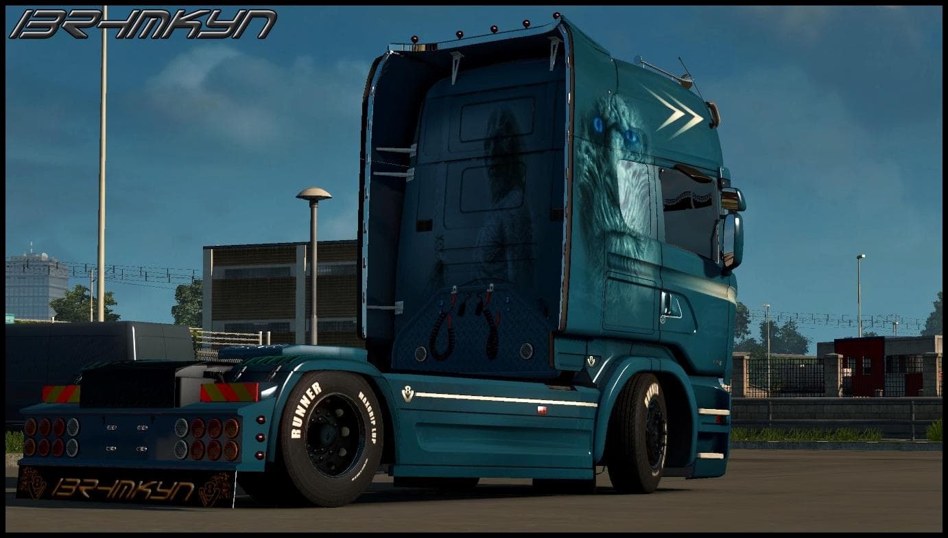 WHITE WALKERS SKIN BY IBRHMKYN V1.0 - ETS2 mods download – skins screenshot 2