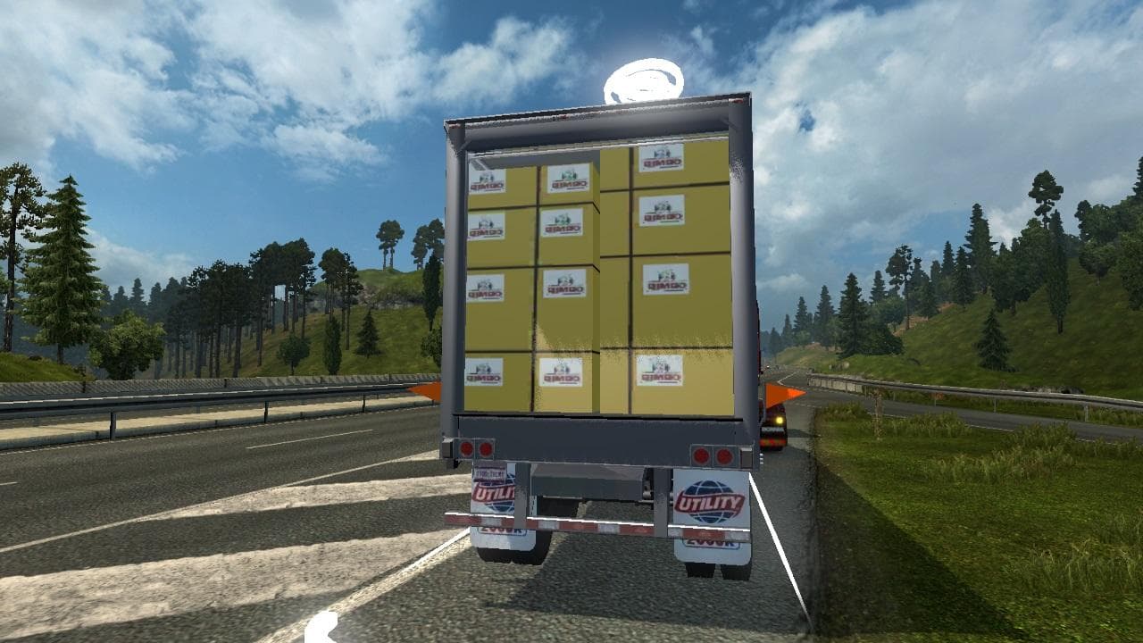 USA FURGON V1 - ETS2 mods download – trailers screenshot 2