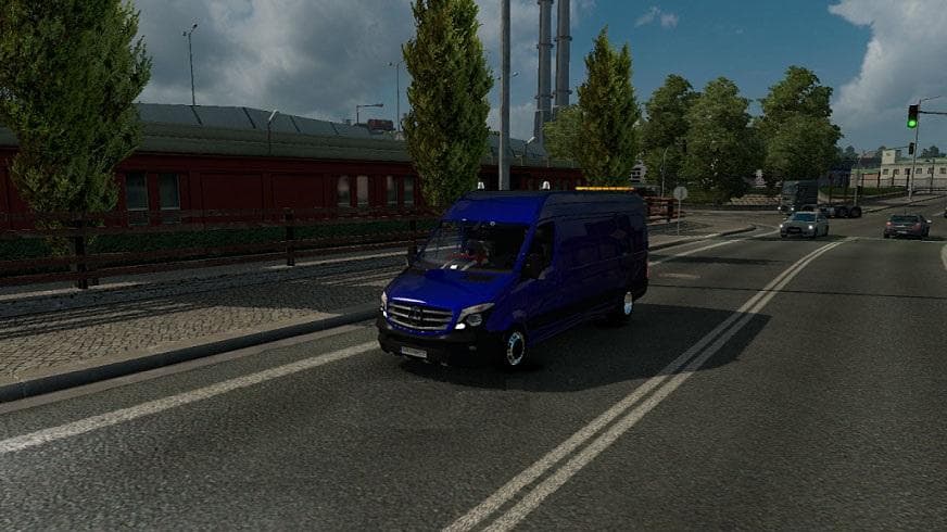 MERCEDES SPRINTER LONG 2015 V0.3 BETA – Parts mod for Euro Truck Simulator 2