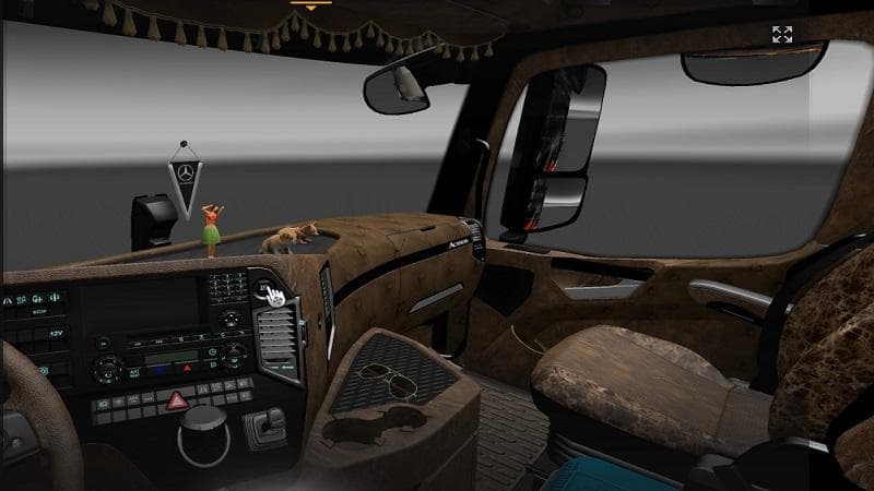 MERCEDES ACTROS 2014 INTERIOR PACK - ETS2 mods download – other screenshot 2