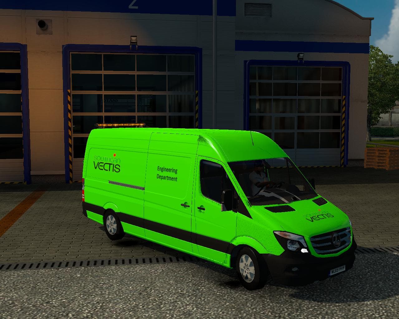 SOUTHERN VECTIS SPRINTER RESKIN – Skins mod for Euro Truck Simulator 2