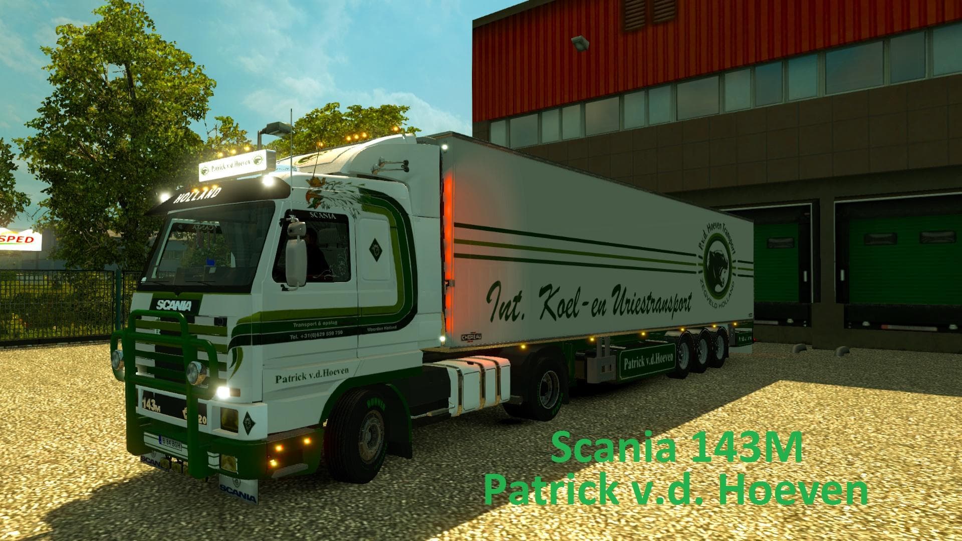 Scania 143m Patrick v.d. Hoeven 1.22 – Trucks mod for Euro Truck Simulator 2
