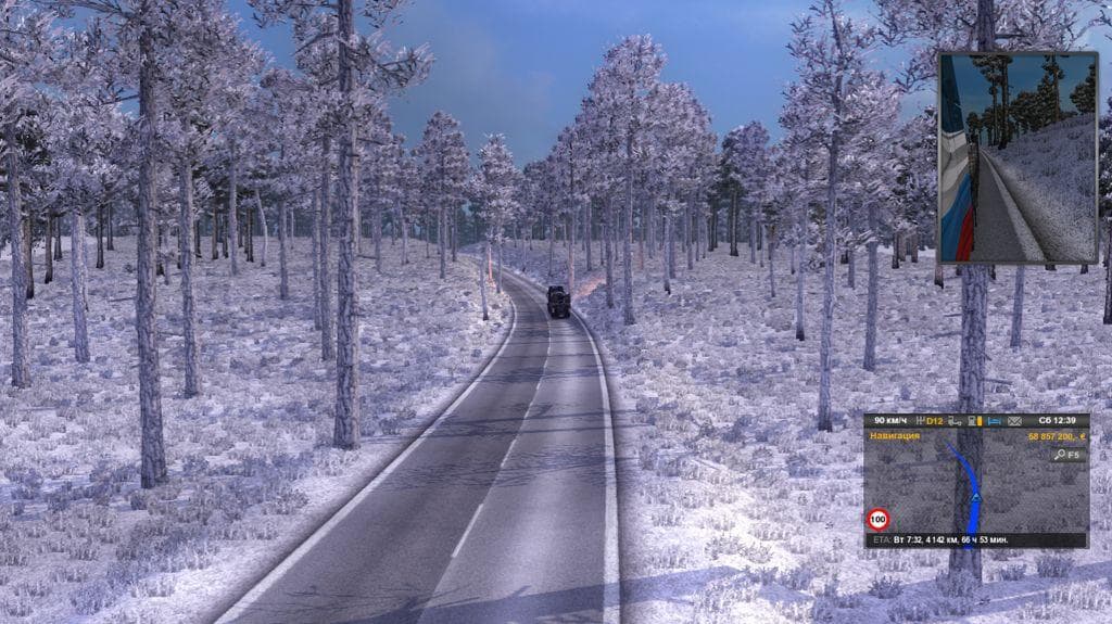 Russian Open Spaces v2.4 1.22 – Maps mod for Euro Truck Simulator 2