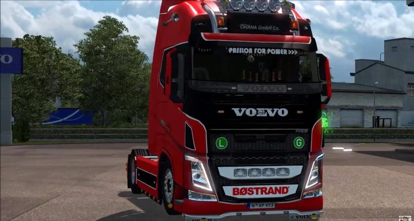 Volvo FH 2013 [ohaha] 19.3 – Parts mod for Euro Truck Simulator 2