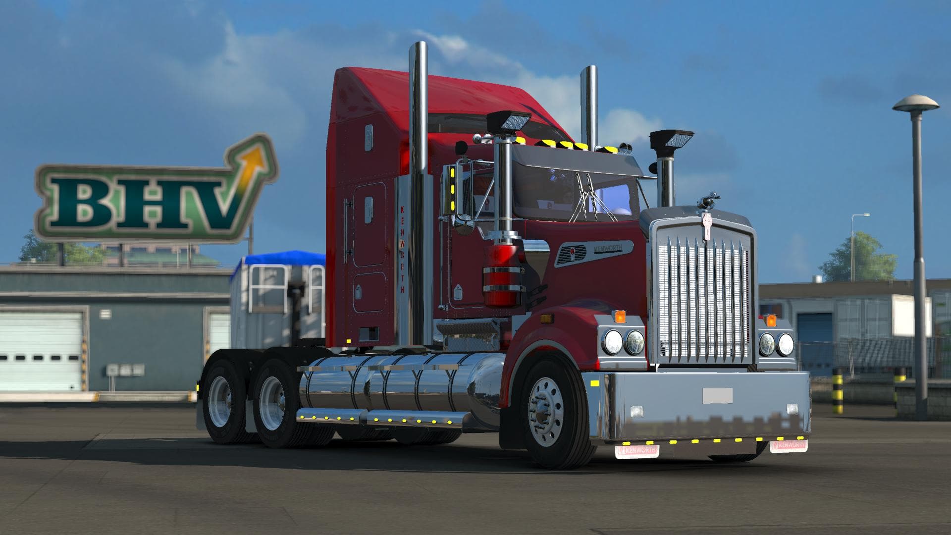 PATCH KENWORTH T908 1.22 – Parts mod for Euro Truck Simulator 2