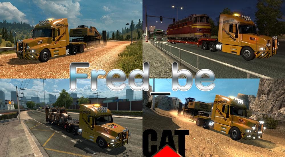 IVECO STRATOR CATERPILLAR 1.22.X – Parts mod for Euro Truck Simulator 2