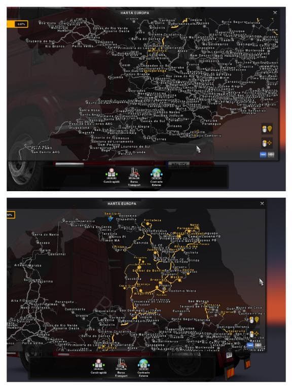 BRAZIL MAP V5.1 - ETS2 mods download – maps screenshot 2