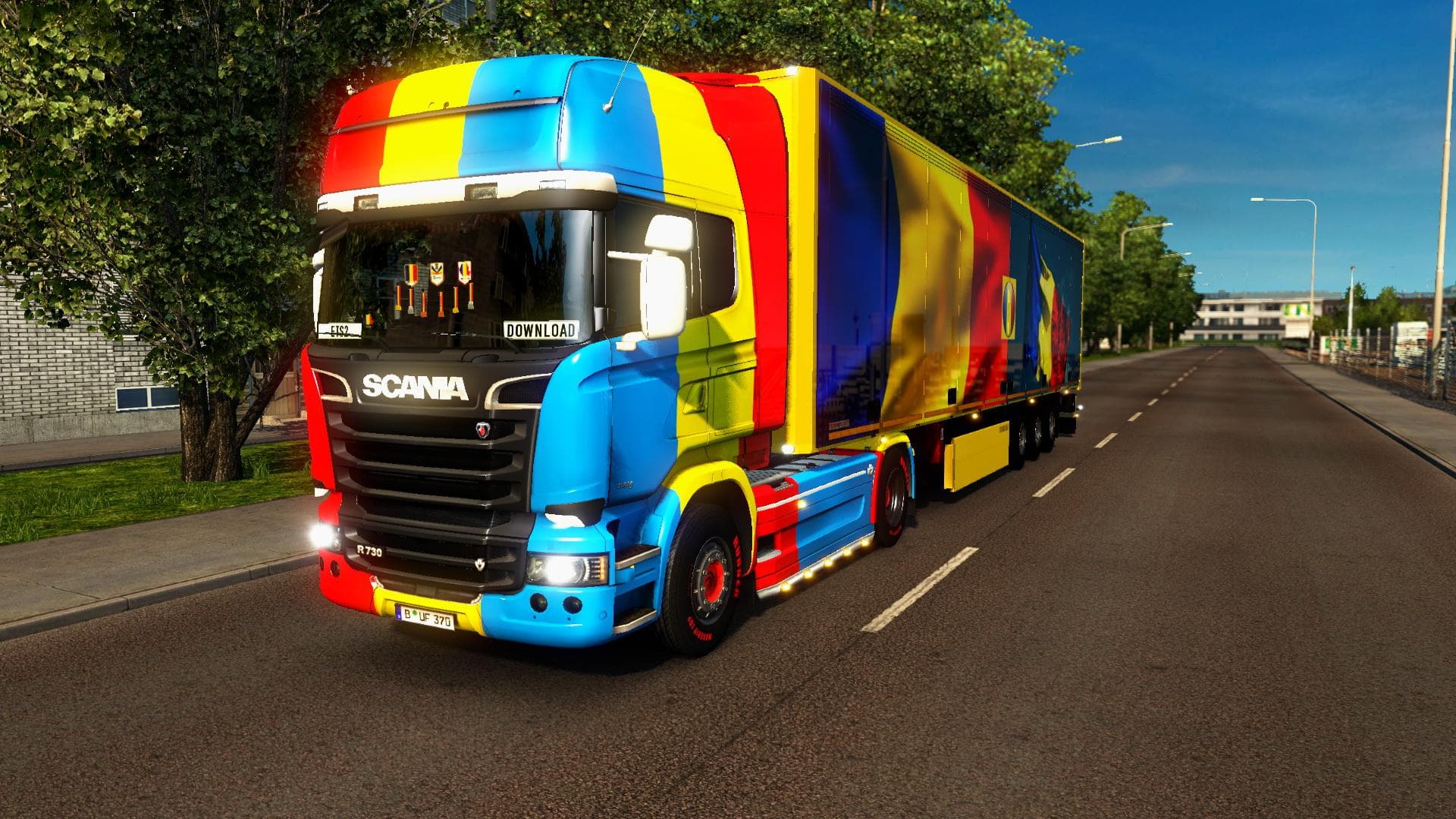 ROMANIA PACK SKINS (1.22.X) V1.0 – Skins mod for Euro Truck Simulator 2