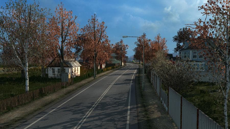 EARLY AND LATE AUTUMN WEATHER MOD V4.4 – Maps mod for Euro Truck Simulator 2