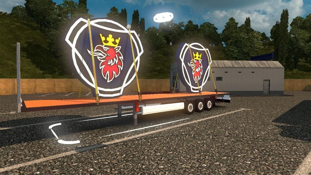 SCANIA LOGOS V1.0 – Skins mod for Euro Truck Simulator 2