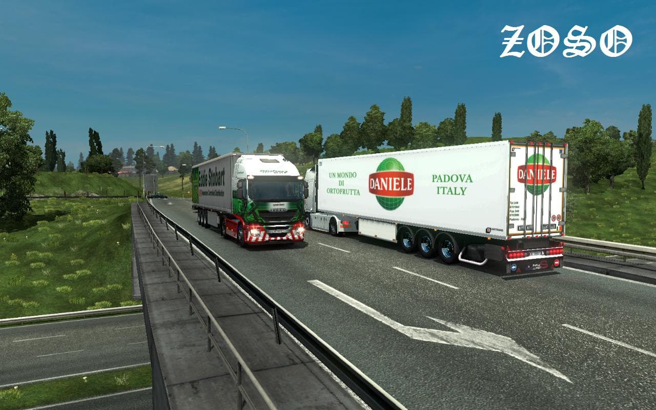 TRAILER COOLLINER BY NEWS DANIELE IMPORT EXPORT – Trailers mod for Euro Truck Simulator 2