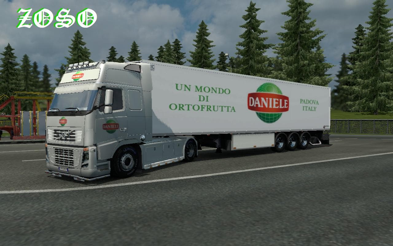 VOLVO FH16 2009 OHAHA DANIELE IMPORT EXPORT SKIN – Skins mod for Euro Truck Simulator 2