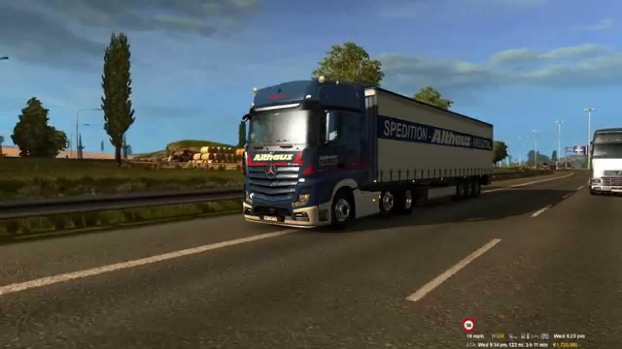 ROADSTARS MERCEDES BENZ NEW ACTROS LOUD PIPE – Sounds mod for Euro Truck Simulator 2