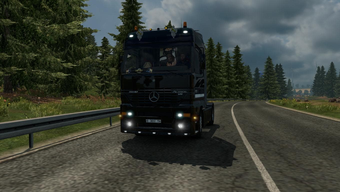 REWORKED MERCEDES-BENZ ACTROS MPI BY SOLARIS36 – Parts mod for Euro Truck Simulator 2