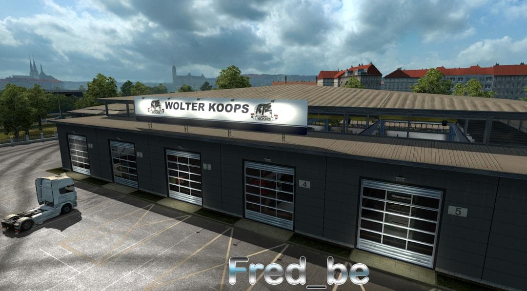 BIG GARAGE WOLTER KOOPS 1.22.X – Maps mod for Euro Truck Simulator 2