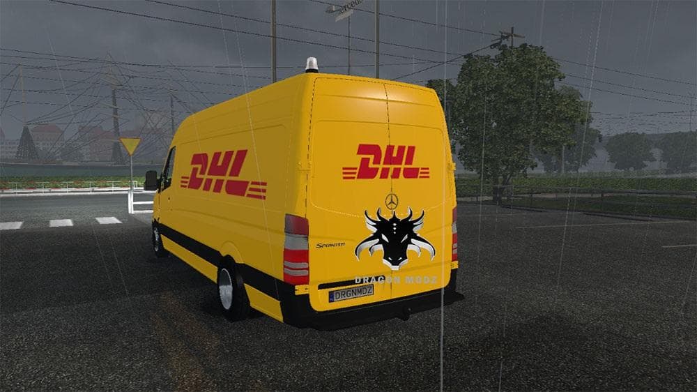MERCEDES SPRINTER LONG 2015 V0.5 BETA - ETS2 mods download – trucks screenshot 2