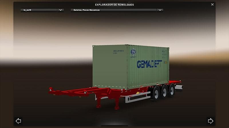 EUROPE TRAILERS PACK V2.0 - ETS2 mods download – trailers screenshot 2