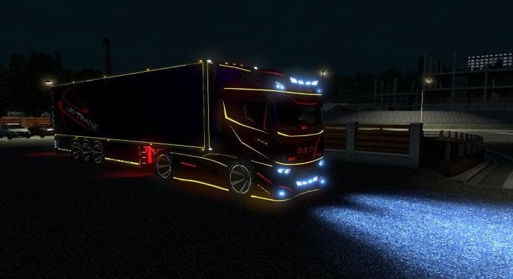 DAF EVO WING + TRAILER 1.2.4 – Trailers mod for Euro Truck Simulator 2