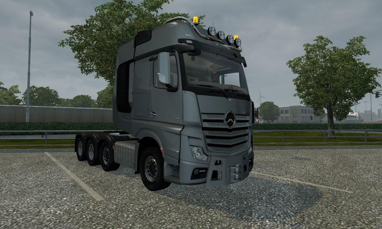 MERCEDES MP4 4163 SLT 1.22.X - ETS2 mods download – parts screenshot 2