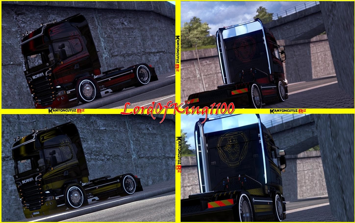 Scania Streamline Skin – Skins mod for Euro Truck Simulator 2