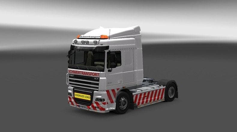 DAF XF SCHWERTRSANPORT SKIN – Skins mod for Euro Truck Simulator 2