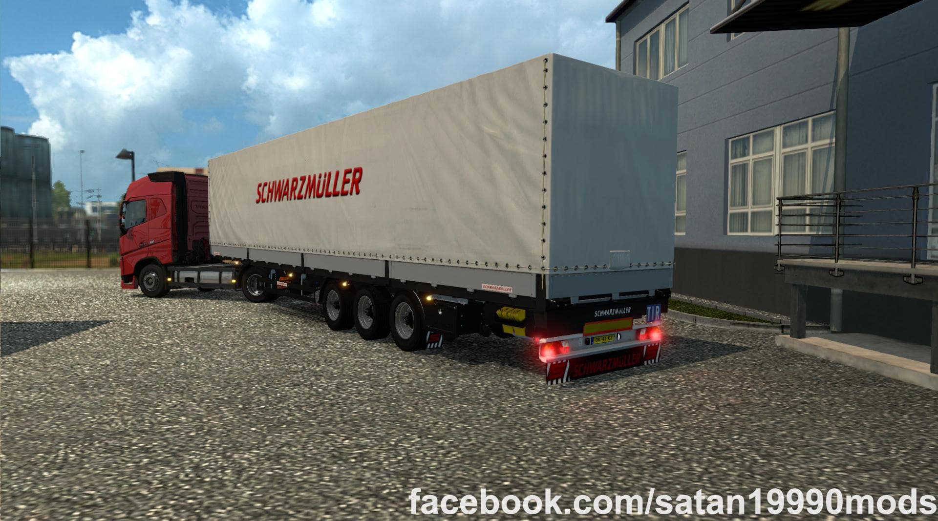 TMP - SCHWARZMULLER V1.1 – Trailers mod for Euro Truck Simulator 2