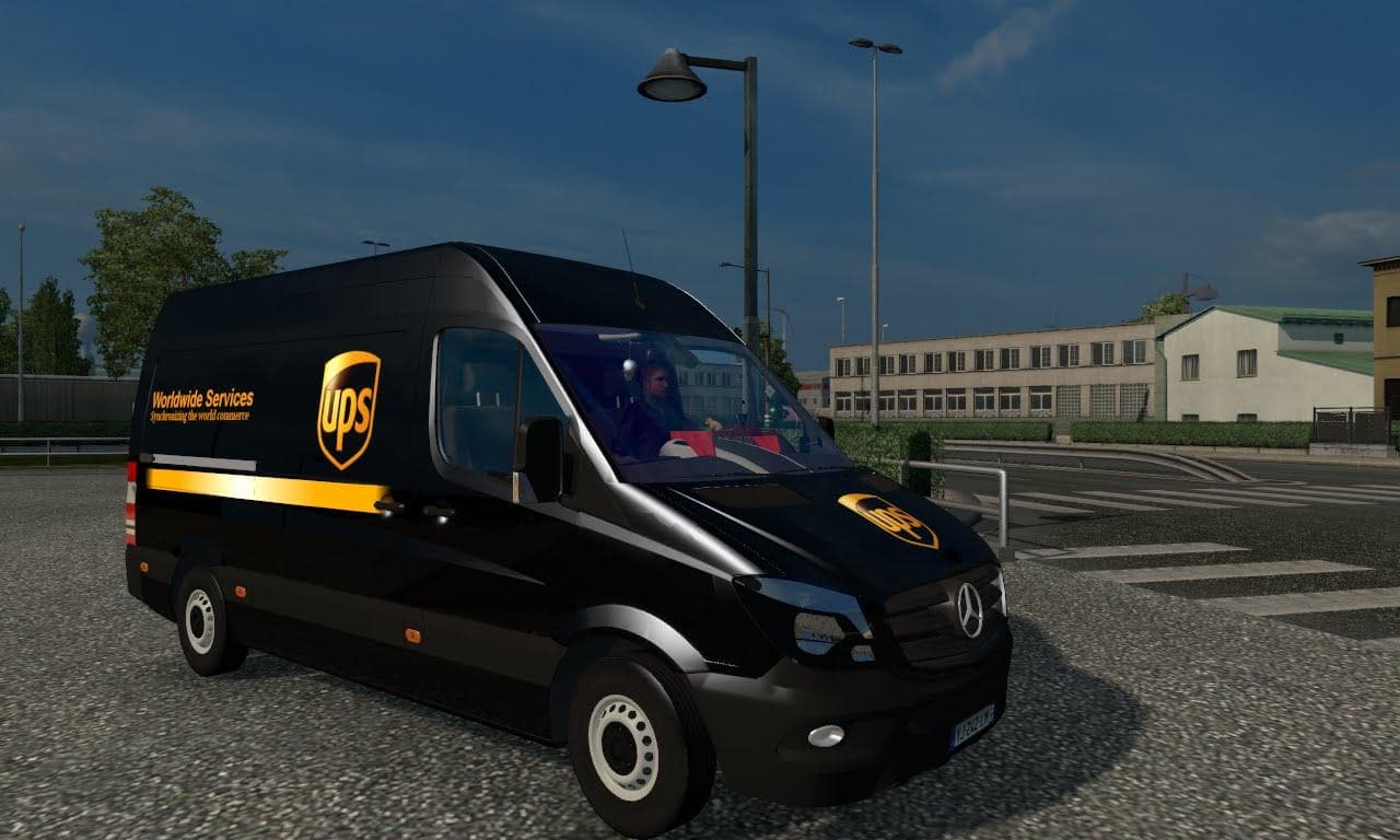 MERCEDES-BENZ SPRINTER CDI311 2014 BY KLOLO901 V4 – Trucks mod for Euro Truck Simulator 2