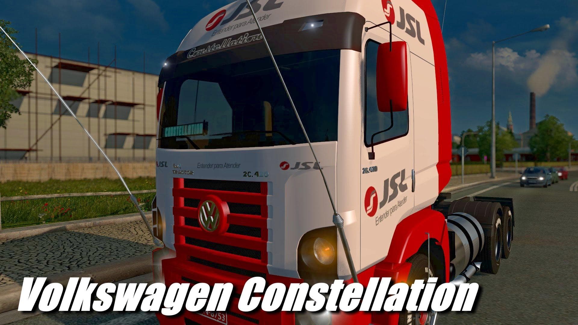 VOLKSWAGEN CONSTELLATION V2.4 – Trucks mod for Euro Truck Simulator 2