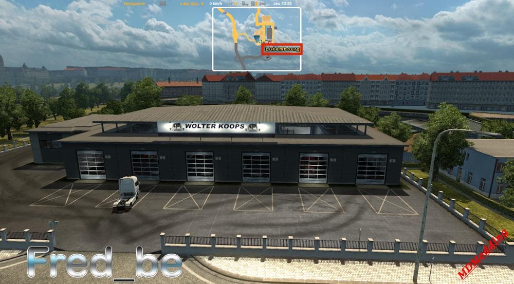 BIG GARAGE WOLTER KOOPS 1.22.X – Maps mod for Euro Truck Simulator 2